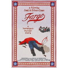 Vintage "Fargo" Film Poster, 1996