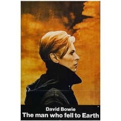 Retro "The Man Who Fell To Earth" Film Poster, 1976
