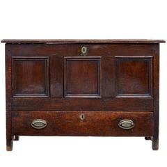 Late 17th Century Small Oak Mule Chest