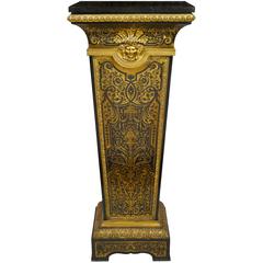 19th Century French Boulle Pedestal
