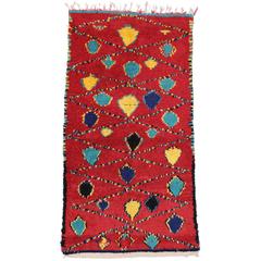 Vintage Berber Moroccan Rug with Modern Tribal Design 8