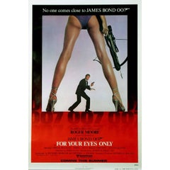 "For Your Eyes Only" Film Poster, 1981