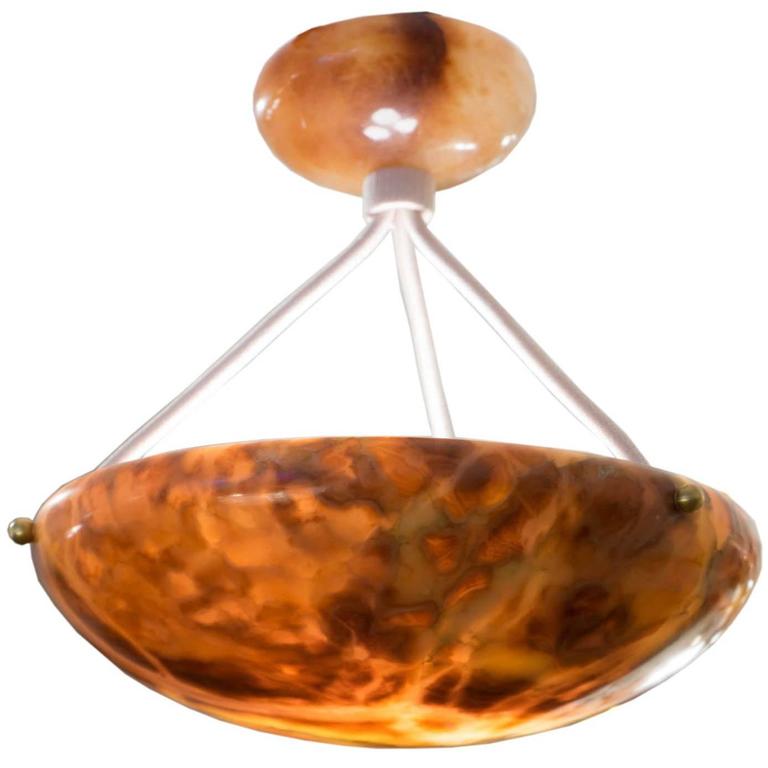 Petite Alabaster Pendant at 1stdibs