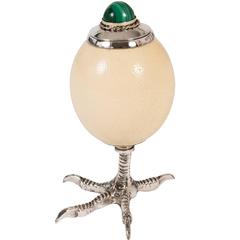 Ostrich Egg Box on Eagle Claw by Anthony Redmile