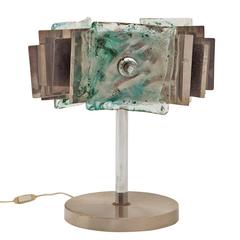 Table Lamp Attributed to Barovier e Toso for Saporiti, Italy, 1960s 1