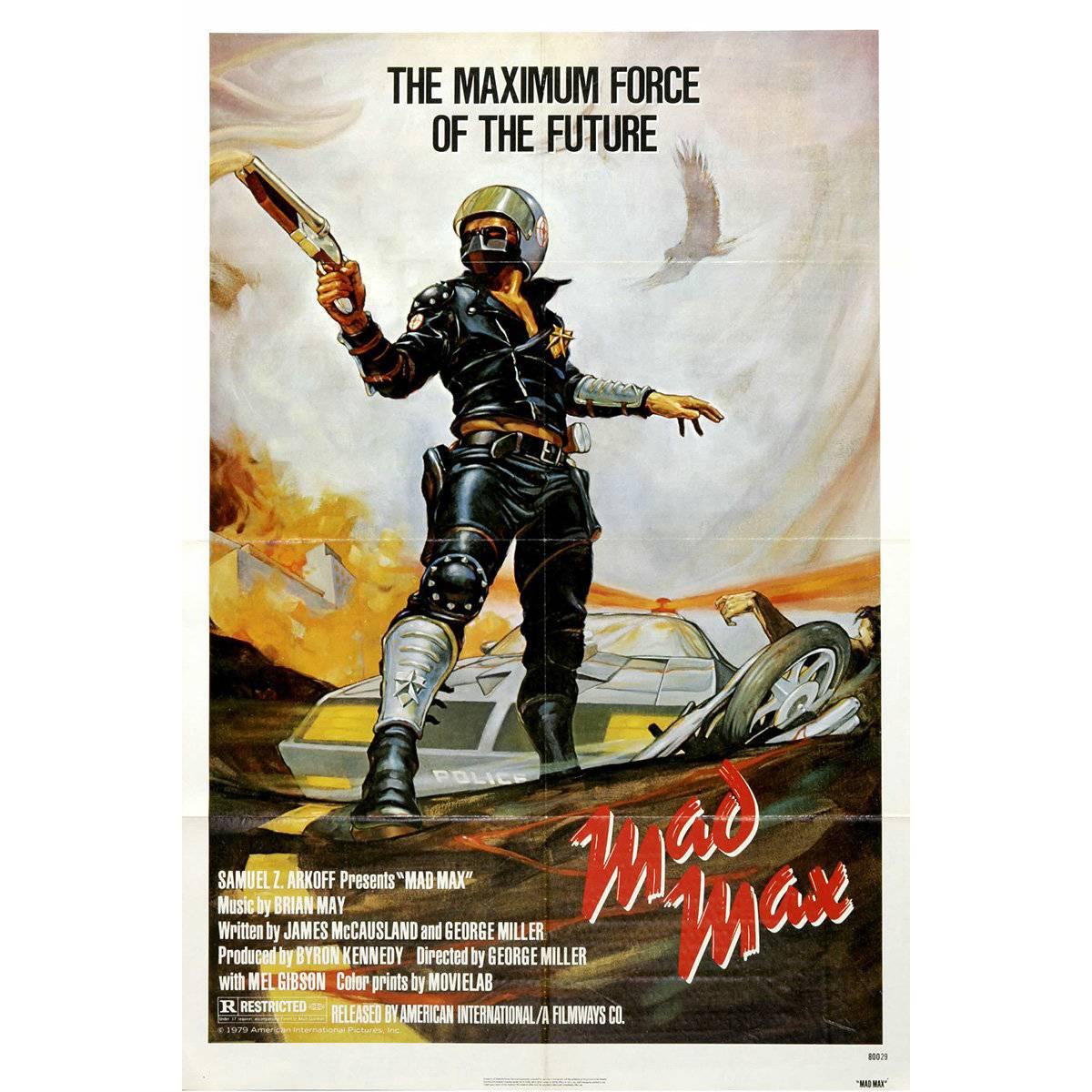 "Mad Max" Film Poster, 1979 For Sale