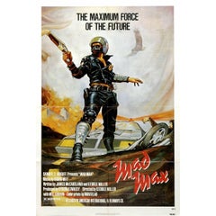 "Mad Max" Film Poster, 1979
