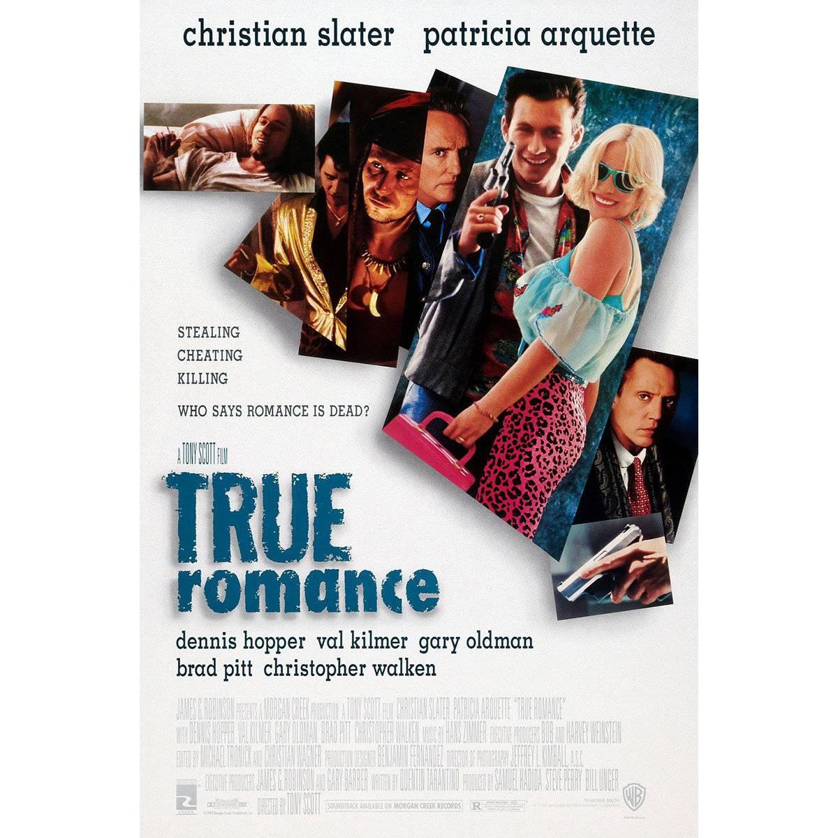 "True Romance" Film Poster, 1993 For Sale