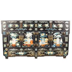 Chinese Folk Painted Coffer 3