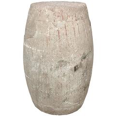 Chinese Limestone Drum Stool 2