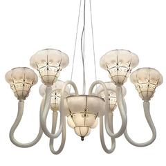 Magnificent Chandelier with Six Sinuous Arms 4
