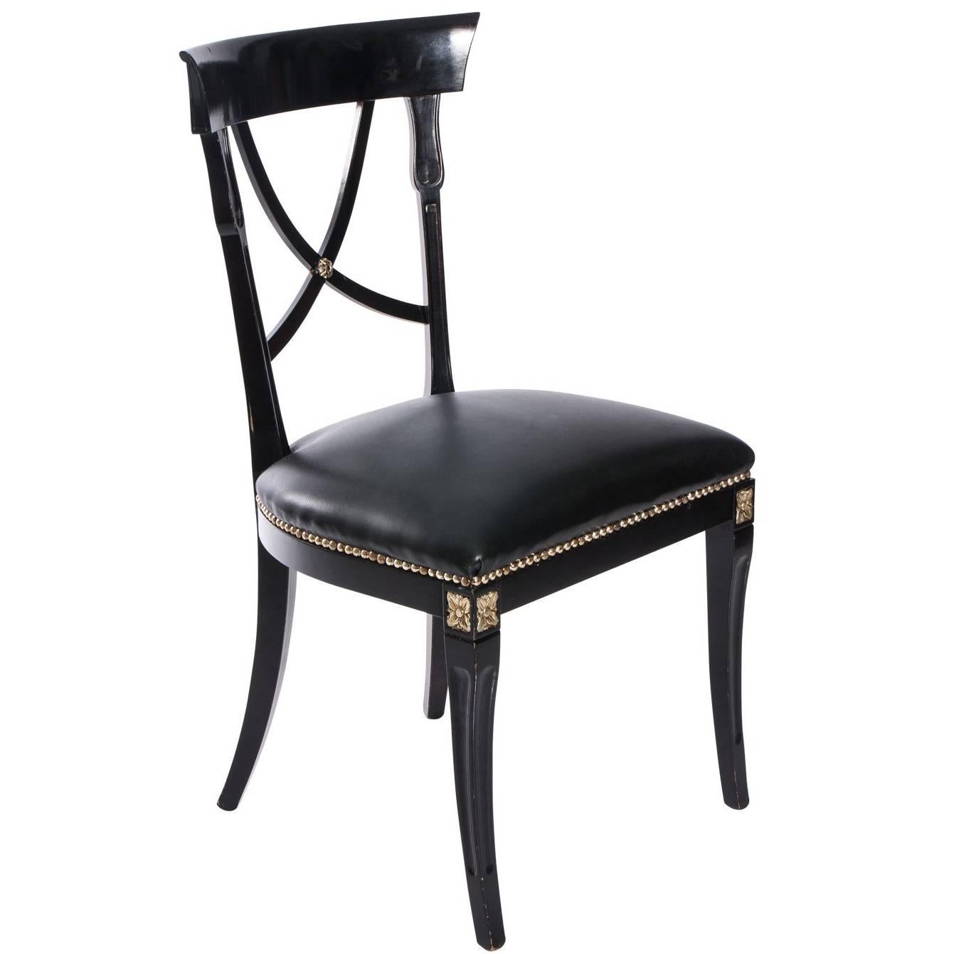 Regency Style Side Chair