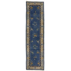 Early 20th Century Antique Chinese Art Deco Hallway Runner