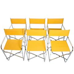Yellow Folding Chairs