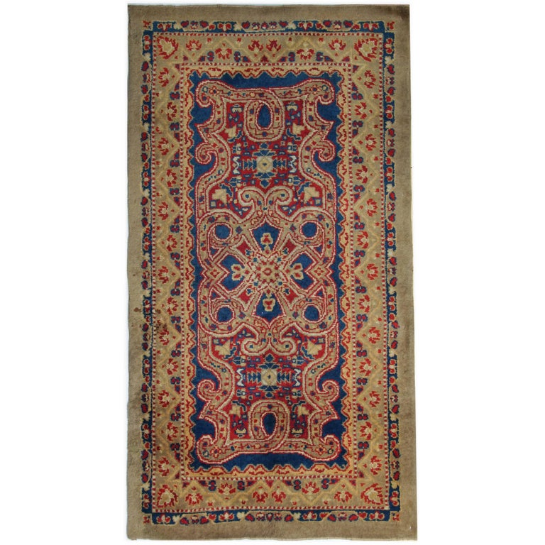 Handmade Carpet Rugs, Exceptional Antique British Axminster, Art Deco