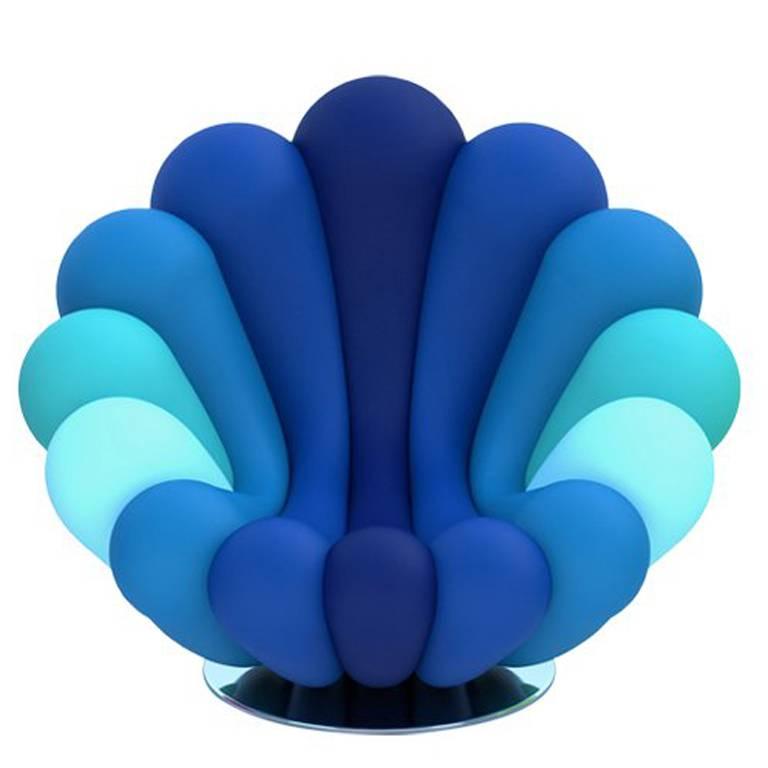 Anemone Armchair by Giancarlo Zema for Giovannetti For Sale
