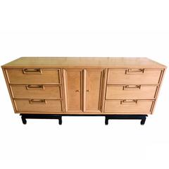 Retro Hollywood Regency Nine-Drawer Dresser by American of Martinsville