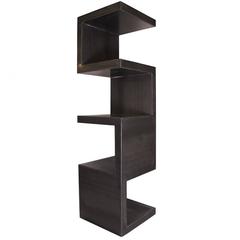 Black Metal Bookshelf Abstract