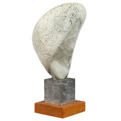 Hand-Carved Stylized Stone Sculpture by Daniel Pokorn 4