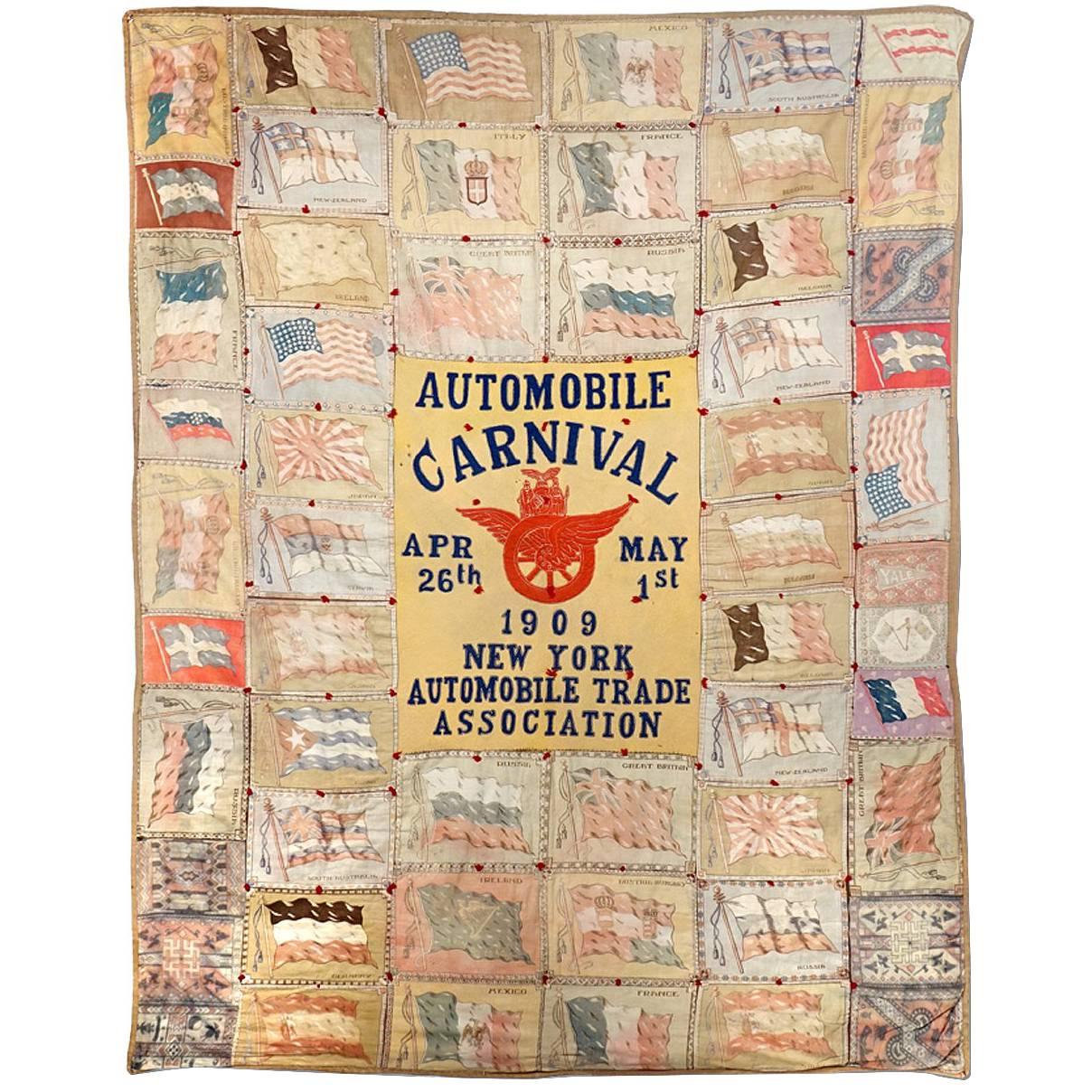 1909 International Automobile Show Quilt