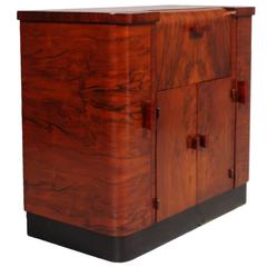 Art Deco Dry Bar Cabinet Cocktail by Meroni & Fossati, Osvaldo Borsani Style 7