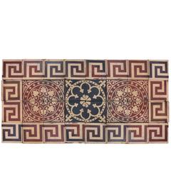 Antique Maw & Co Encaustic Tiles