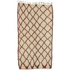Vintage Berber Moroccan Azilal Rug 1