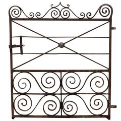 Regency Wrought Iron Pedestrian Gate