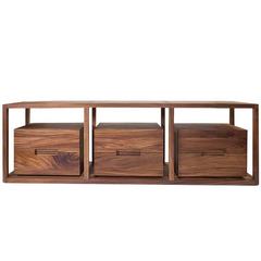 Contemporary Bodega Console, Cenicero and Conacaste Solid Wood by Labrica 7