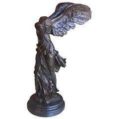 Contemporary Bronze Sculpture of Goddess of Victory NIKE 