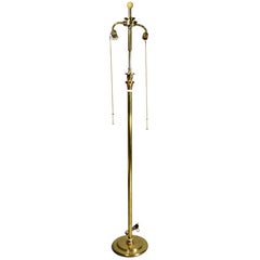 Art Deco Brass and Bakelite Floor Lamp