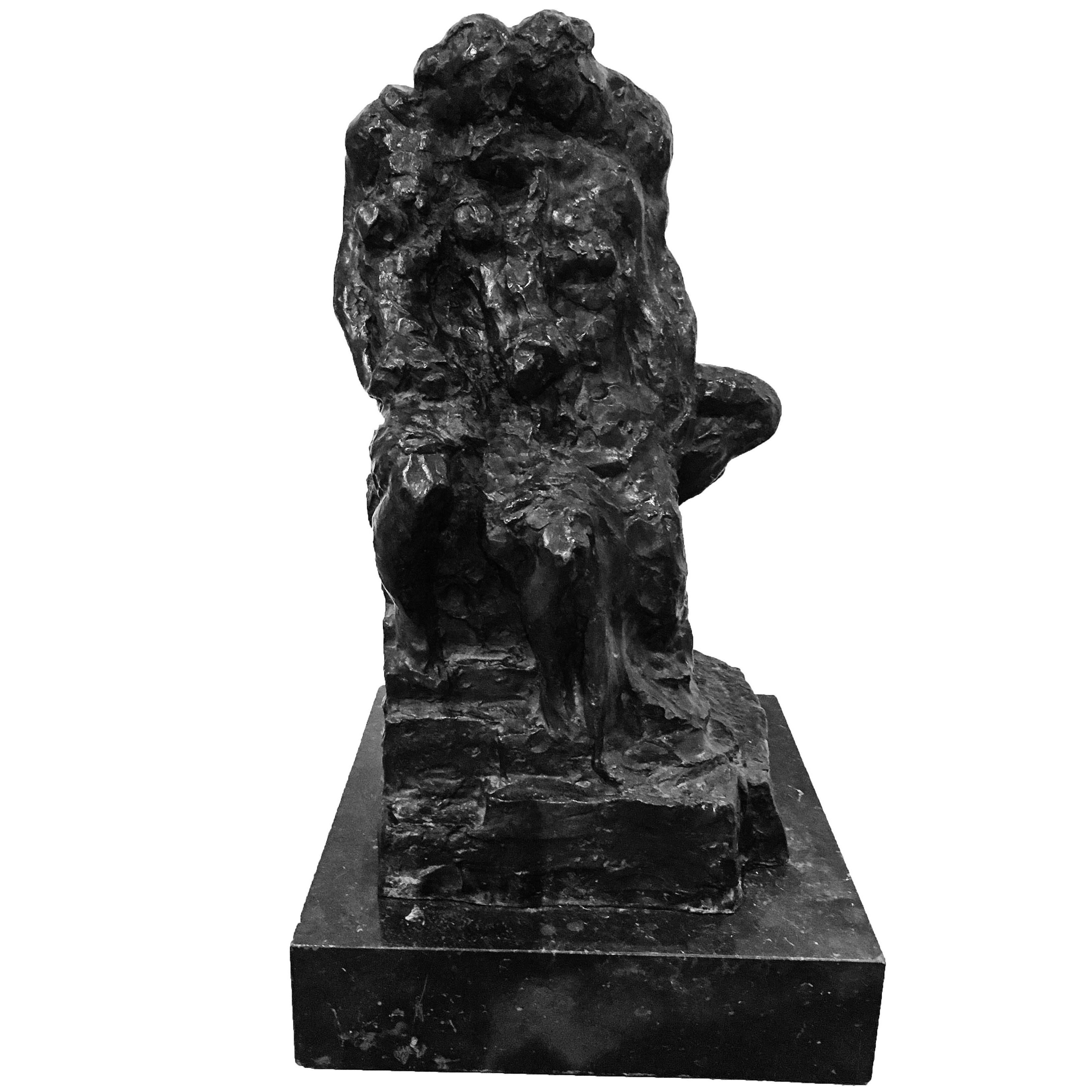 Bronze Sculpture by Rik Wouters For Sale