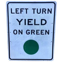 Large Vintage Los Angeles Street Sign 8