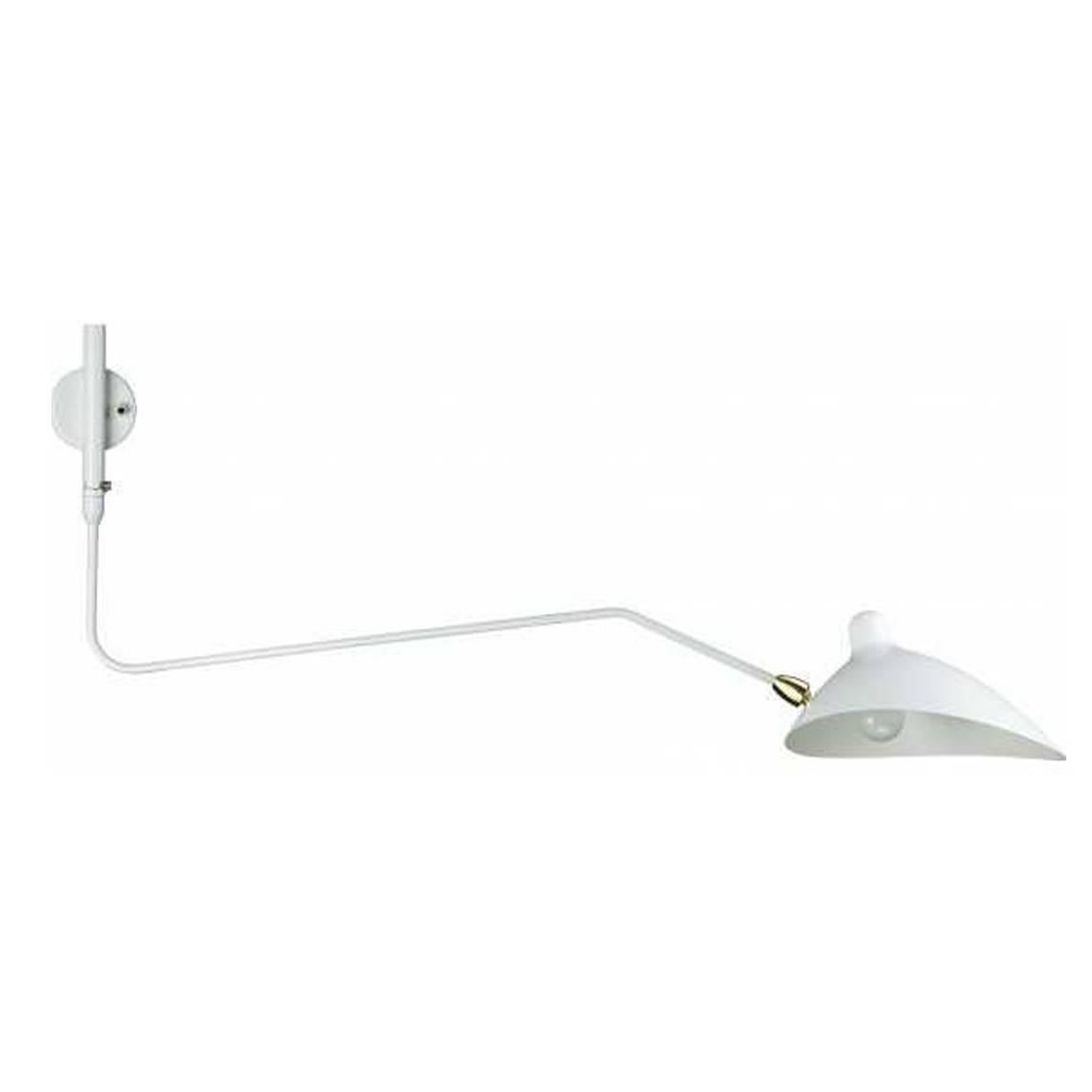 Pair of Contemporary Wall Articulating Lamps in the Manner of Stilnovo For Sale