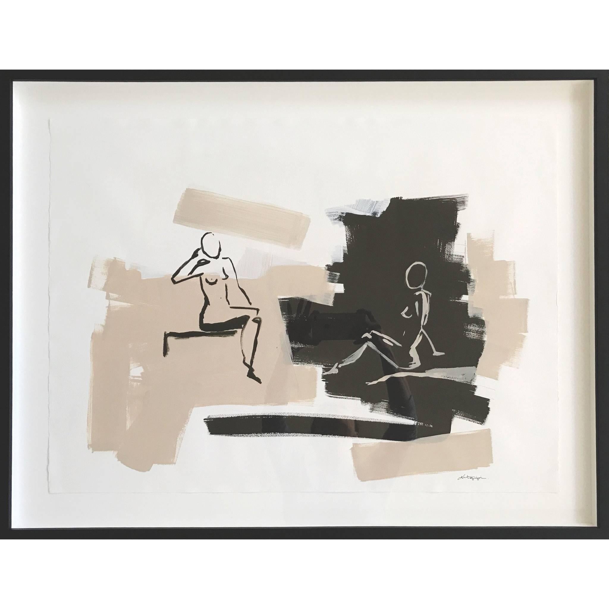 "Nude Duo II" by Kristen Giorgi of Ng Collective Studio