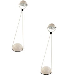 Pair of Stefano Cevoli Metal Table Lamps