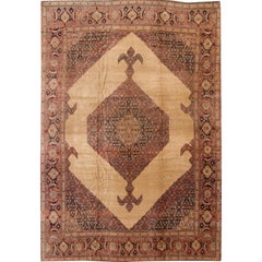 Highly Collectible Antique Tabriz Rug