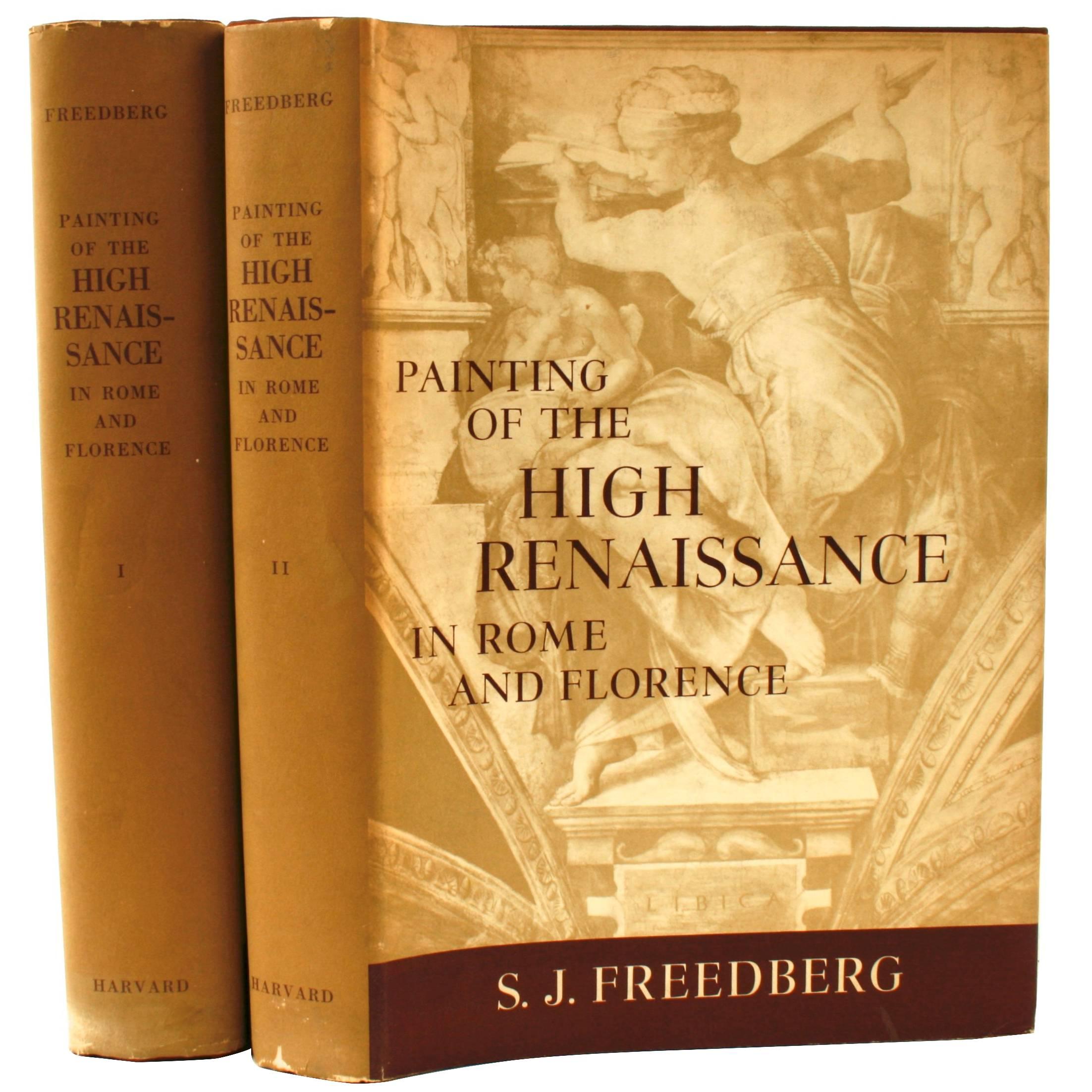 Paintings of the High Renaissance in Rome and Florence 2 Vol. Set, 1st Ed For Sale