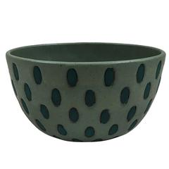 Vintage Green Seeds Bowl by Matthew Ward Studio