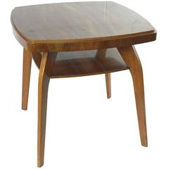 Czech Art Deco Crab Table by Jindrich Halabala for UP Zavody, 1930s