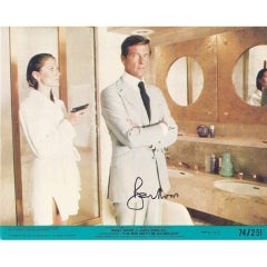 Man with the Golden Gun Signed by Roger Moore