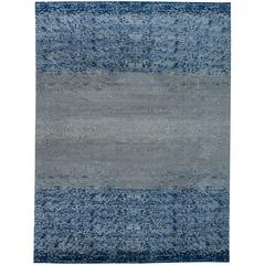 Blue Pool Tile Rug