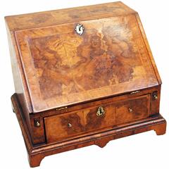 Antique 18th Century Walnut Tabletop Bureau