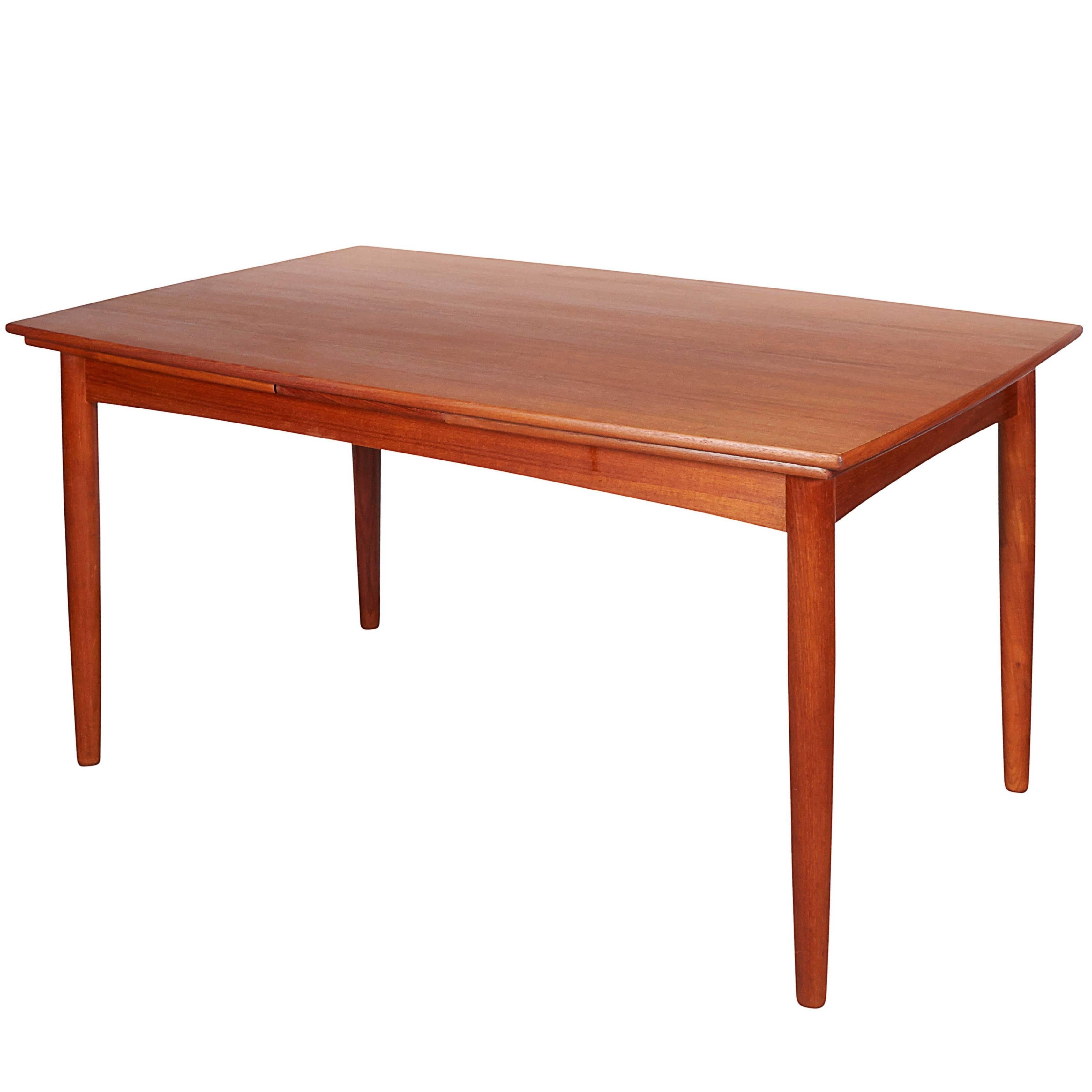 Danish Modern Dining Table, Expandable