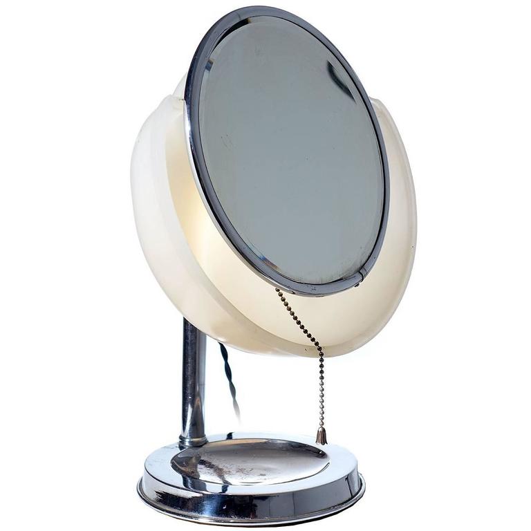 1920s Art Deco Make-Up Mirror at 1stDibs