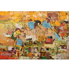 Monumental Roger Herman Painting, Original Work 6