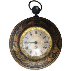 19th Century French Tole Clock 2