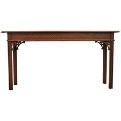 Vintage Mahogany Console Table