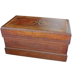 Antique Masonic Marquetry Tool Chest
