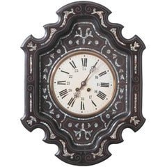 French 19th Century Napoleon III Wall Clock